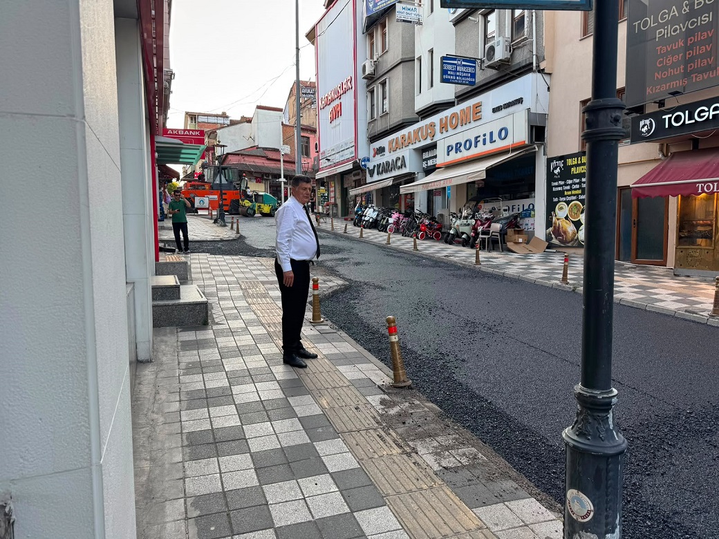 Bartın'da İki Cadde Baştan Sona Yenileniyor
